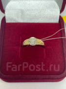 Золотое кольцо с бриллиантами   арт.  к-3116